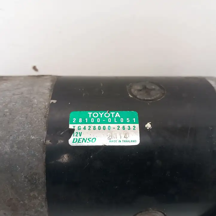 Toyota Hilux (AN10, AN20, AN30) (2008 - 2011) 281000L051 Стартер — фото 8