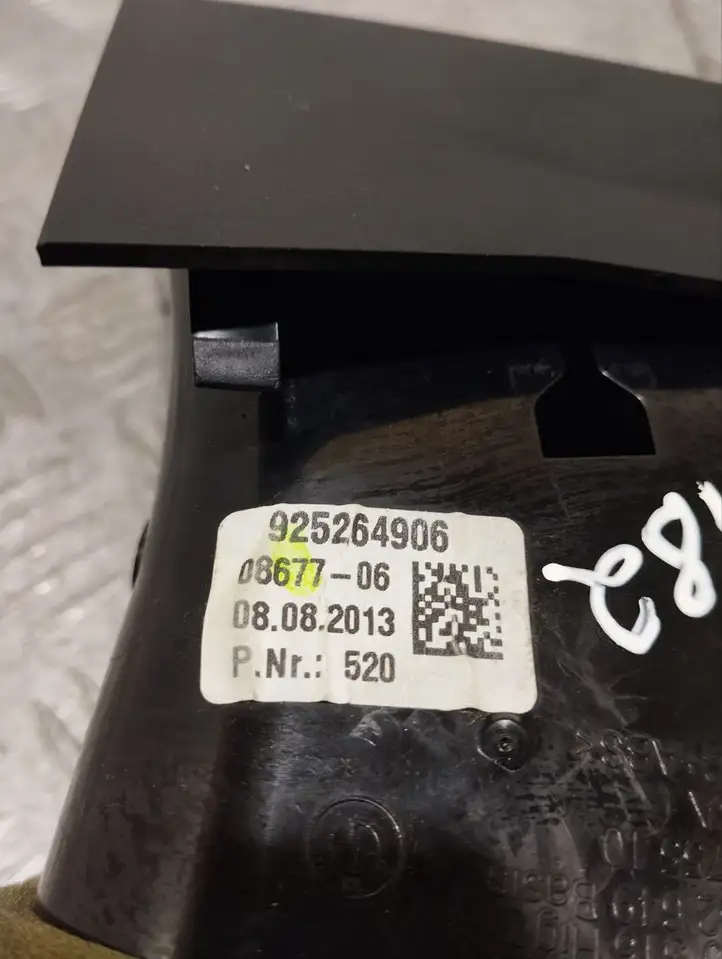 BMW X5 F15 (2013 - 2017) 9270516 Боковой воздушный дефлектор — фото 4