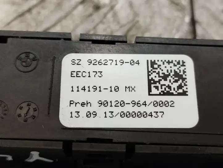 BMW X5 F15 (2013 - 2017) 9262719 Другие включатели / ручки/ переключатели — фото 6