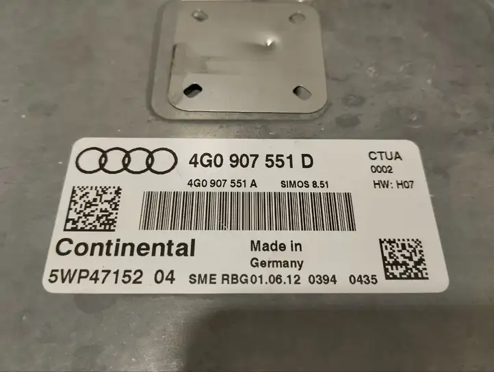 Audi A6 C7 (2011 - 2014) 4G0907551D Блок управления двигателем (ЭБУ) — фото 3