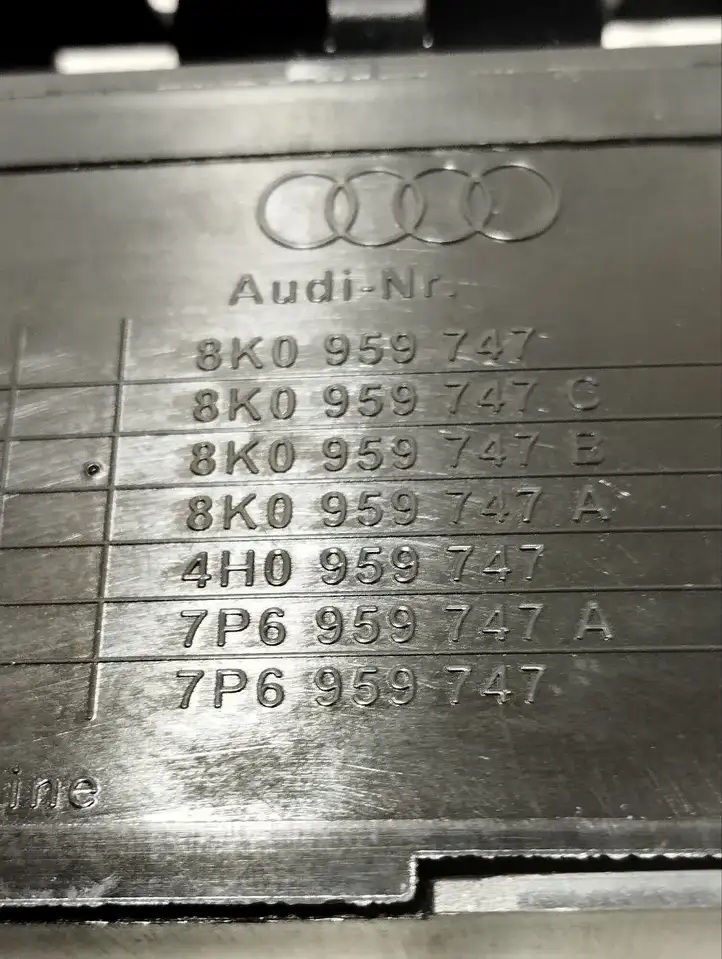 Audi A6 C7 (2011 - 2014) 8K0959747 Управление регулеровки сидений — фото 3
