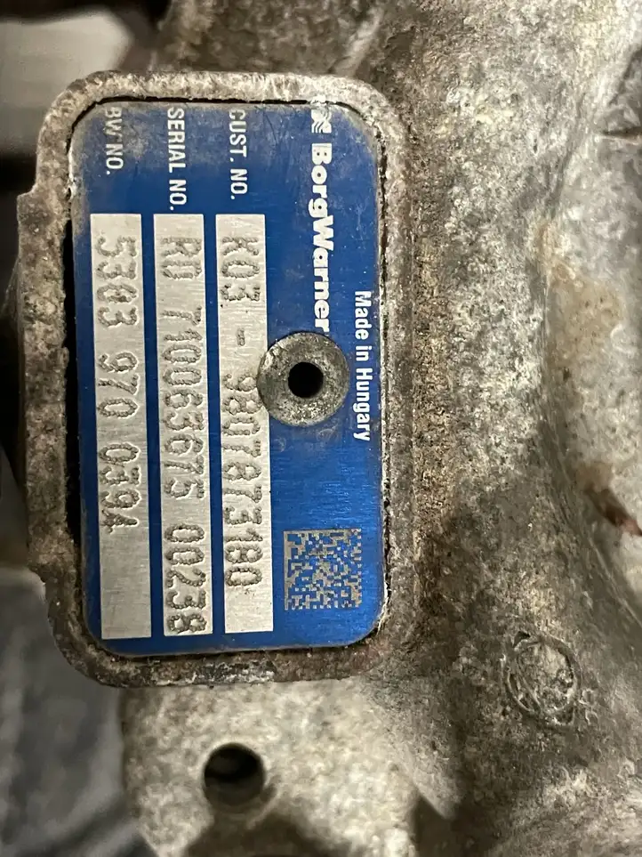 Ford Focus ST (2015 - 2018) 9807873180 Турбина — фото 4