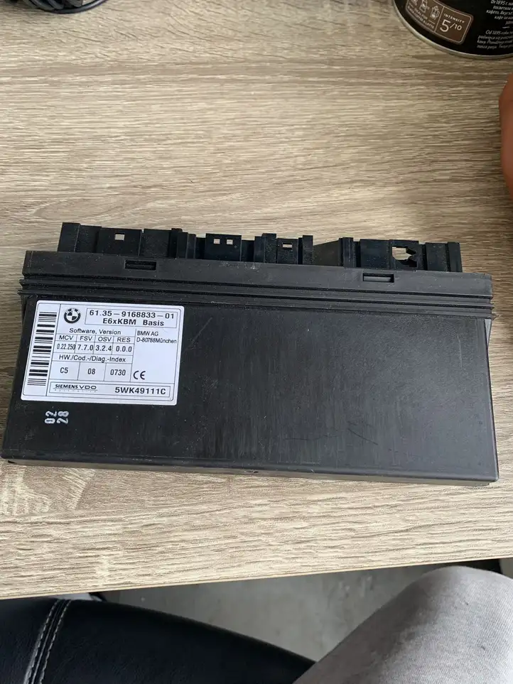 BMW 5 E60 E61 (2004 - 2010) 6135916883301 Модуль комфорта — фото 1