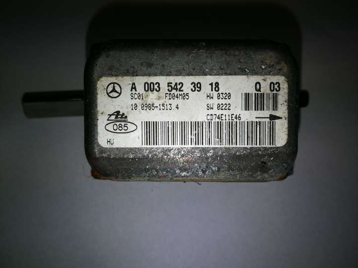 Mercedes-Benz C W203 (2000 - 2007)  A0035423918 Датчик акселерации