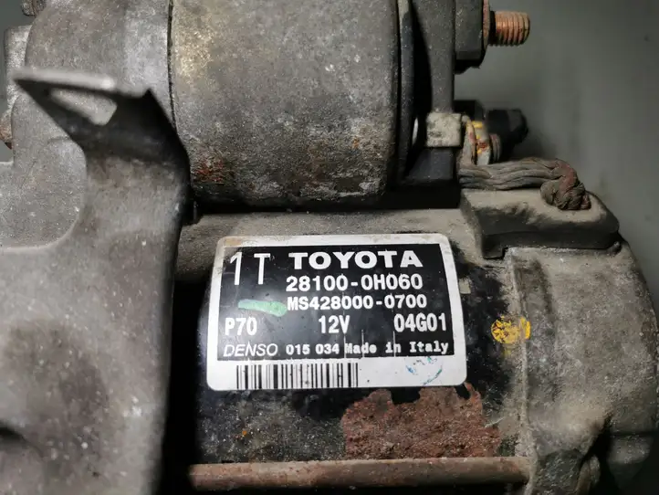 Toyota Avensis T250 (2003 - 2006) MS4280000700 Стартер — фото 4