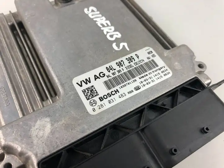 Skoda Superb B8 (3V) (2015 - 2023) 04L907309P Блок управления двигателем (ЭБУ) — фото 9