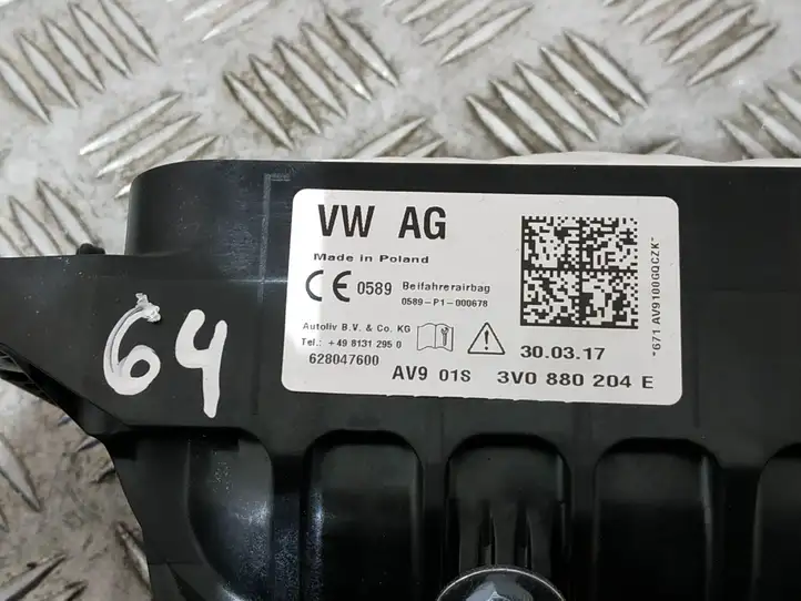 Skoda Superb B8 (3V) (2015 - 2023) 3V0880204E Подушка безопасности пассажира — фото 7