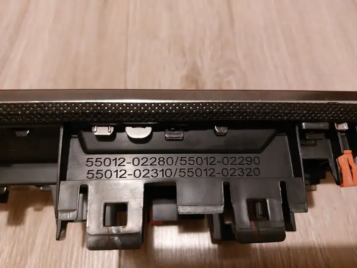 Toyota Corolla E210 E21 (2018 - ) 5566202580 Боковой воздушный дефлектор — фото 6