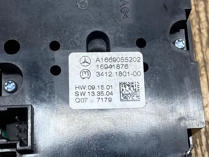 Mercedes-Benz GLE W166/C292 (2015 - 2019) A1669055202 Мултифункционный включатель управления / ручка — фото 3