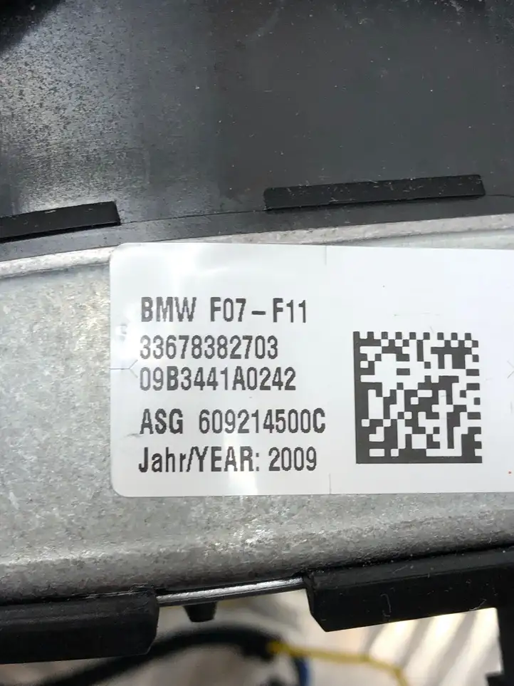 BMW 5 F10 F11 (2009 - 2016) 33678382703 Подушка безопасности руля — фото 6