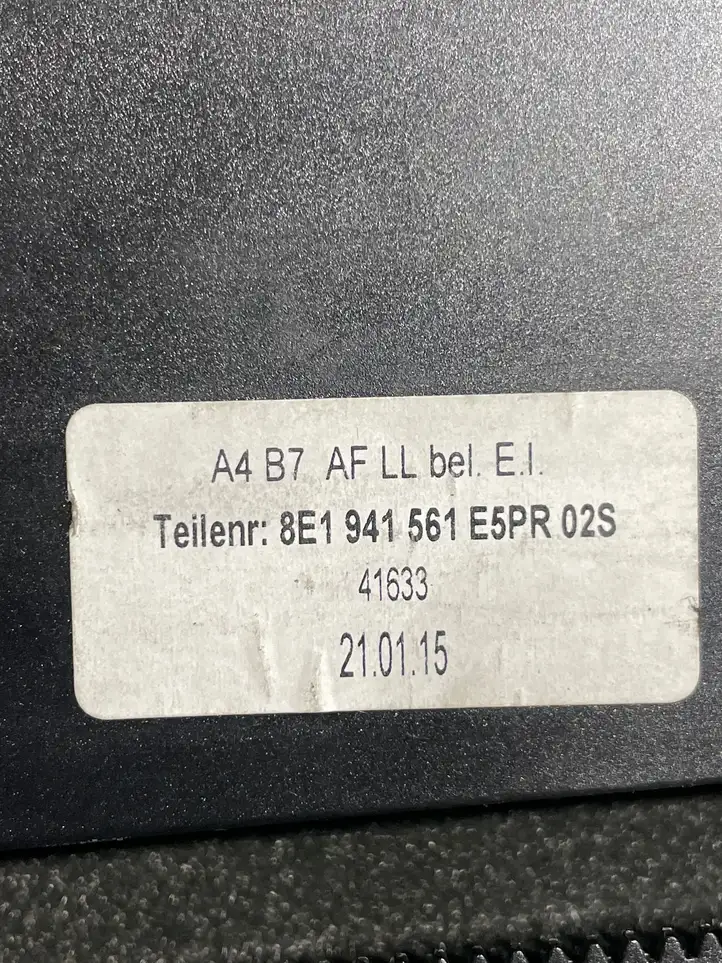 Audi A4 S4 B7 8E 8H (2004 - 2009) 8E1941561 Выдвижной ящик — фото 7