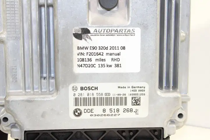 BMW 3 E90 E91 (2005 - 2012) 8518268 Комплект системы зажигания — фото 6