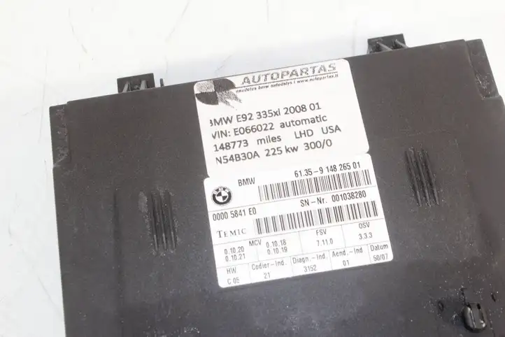 BMW 3 E92 E93 (2005 - 2014) E066022 Блок управления сиденьем — фото 4