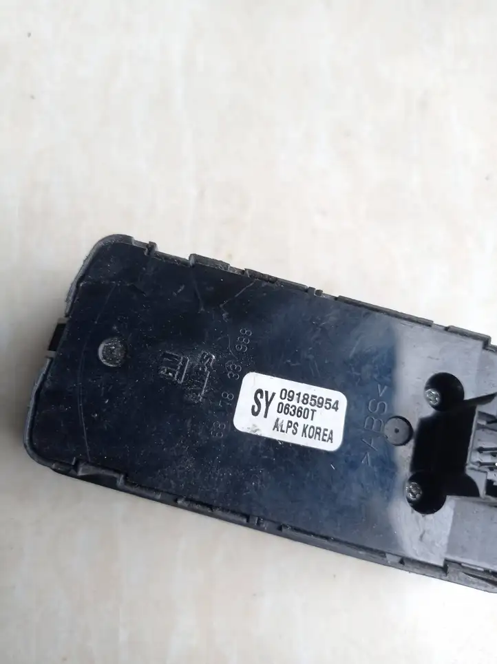 Opel Vectra C (2005 - 2009) 09185954 Блок кнопок стеклоподъемников — фото 2
