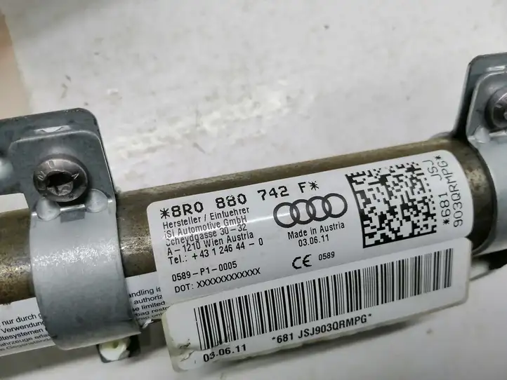 Audi Q5 SQ5 (2008 - 2012) 8R0880742F Боковая подушка безопасности шторка — фото 4