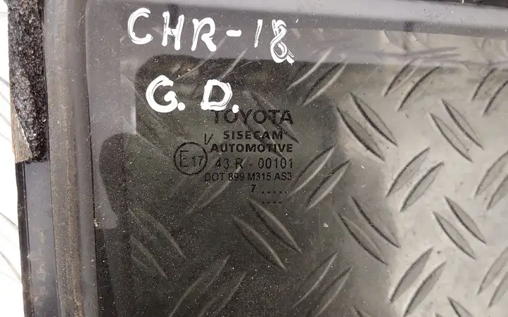 Toyota C-HR I (2016 - 2022) 68188F4010 Форточка двери — фото 2