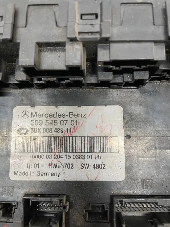 Mercedes-Benz E W211 (2002 - 2009) 2095450701 Модуль комфорта — фото 3