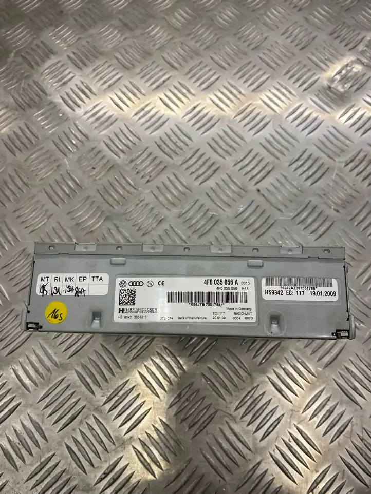 Audi A6 S6 C6 4F (2008 - 2011) 4F0035056A Магнитола / мультимедийная система — фото 4