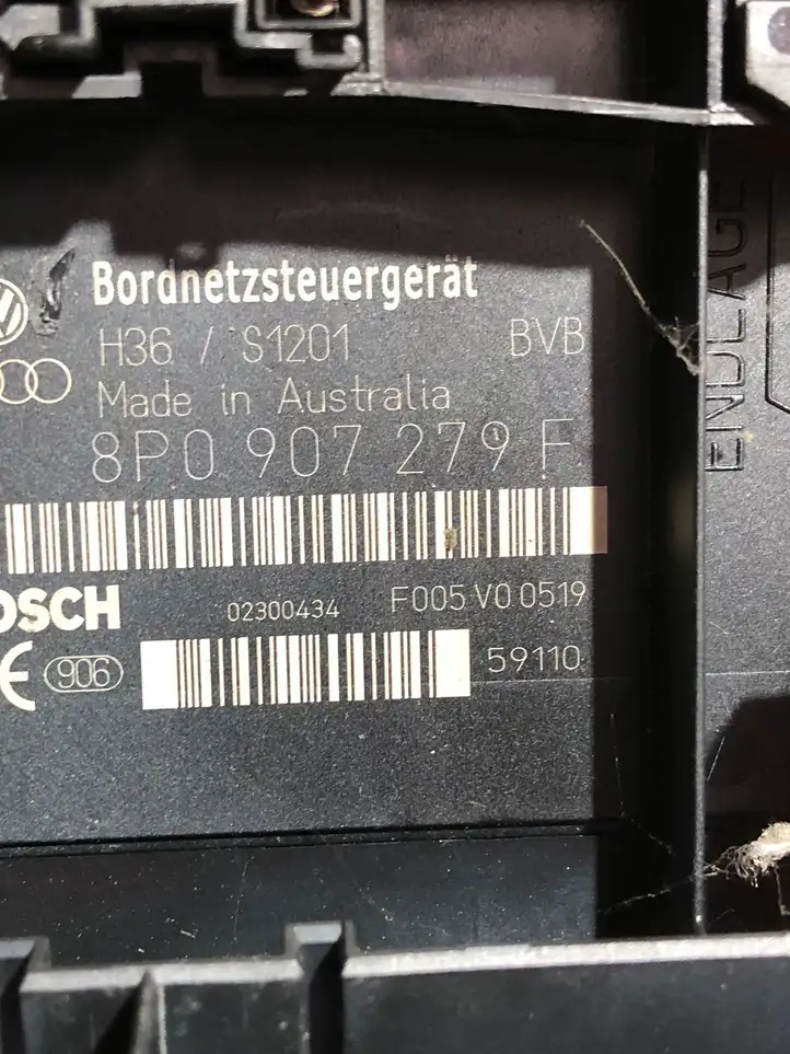 Audi A3/S3 8P (2004 - 2008) 8P0907279F Модуль комфорта — фото 3