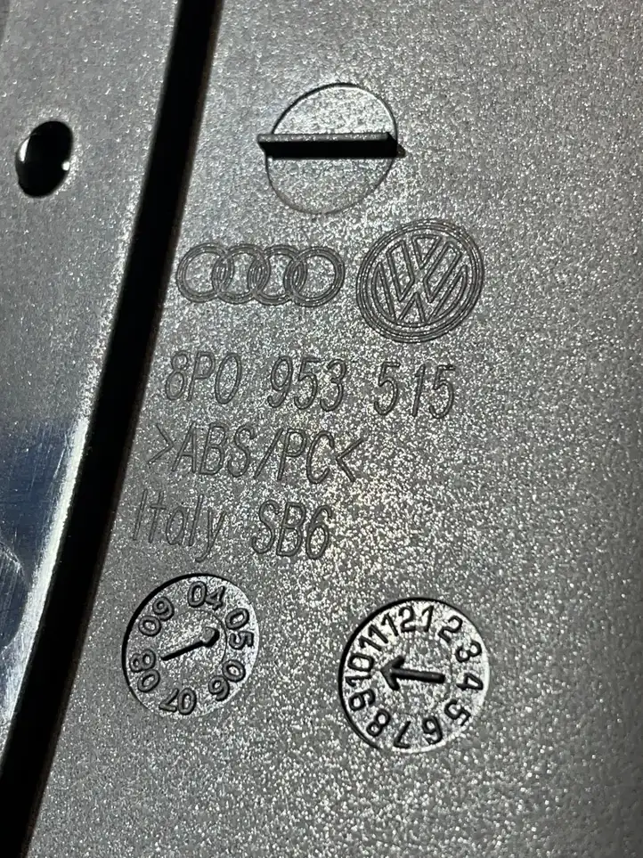 Audi A3/S3 8P (2004 - 2008) 8P0953515 Обшивка рулевой колонки — фото 3