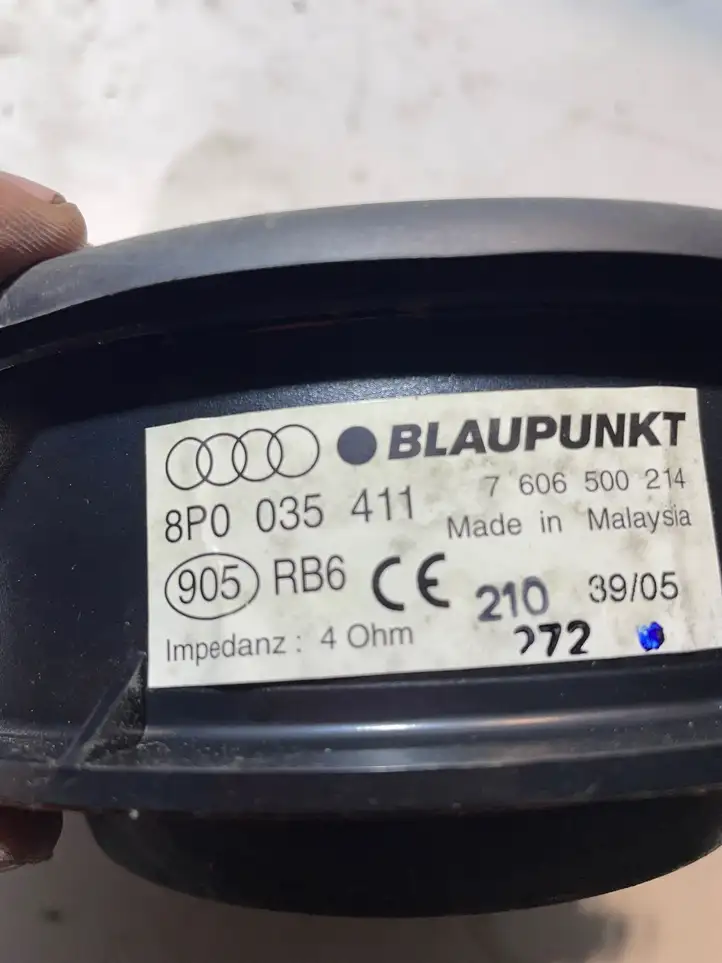 Audi A3/S3 8P (2004 - 2008) 8P0035411 Динамики задних дверей — фото 3