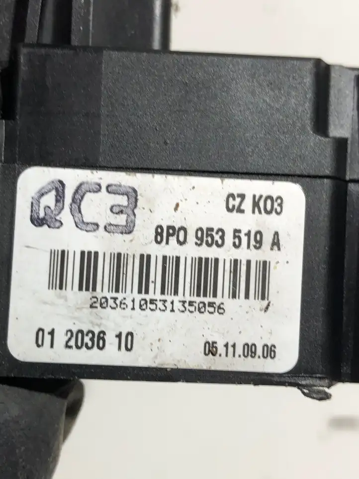 Audi A3/S3 8P (2004 - 2008) 8P0953519A Переключатель стеклоочистителей — фото 3
