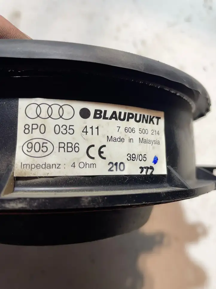 Audi A3/S3 8P (2004 - 2008) 8P0035411 Динамики задних дверей — фото 3