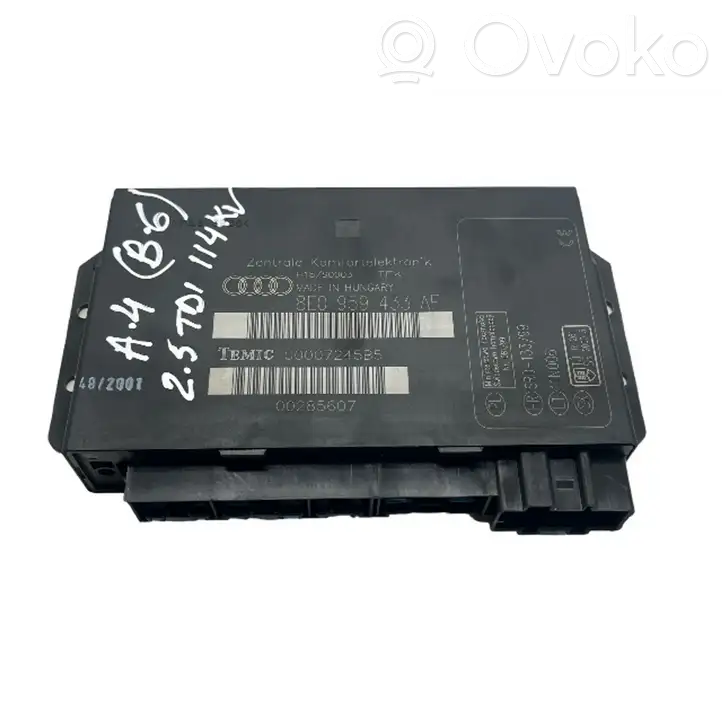 Audi A4 S4 B6 8E 8H (2000 - 2006) 8E0959433AF Модуль комфорта — фото 1