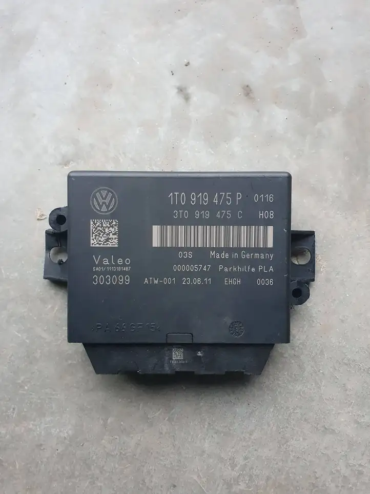 Volkswagen Tiguan (2007 - 2011) 1T0919475P Блок управления парктрониками — фото 1