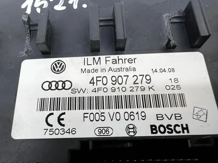 Audi A6 S6 C6 4F (2004 - 2008) 4F0907279 Модуль комфорта — фото 3