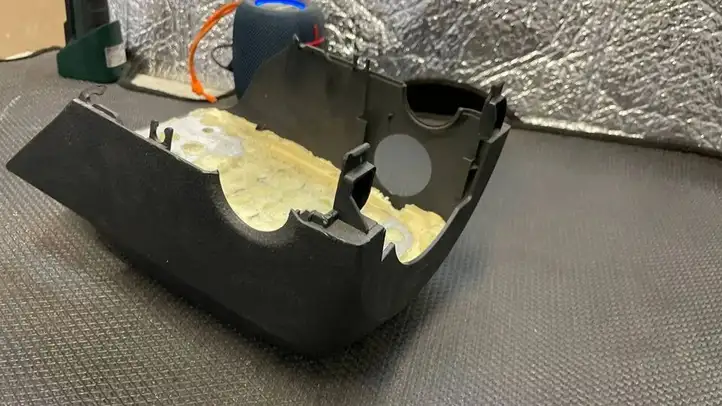 Volkswagen Jetta VI (2011 - 2018) 5N0858566E Обшивка рулевой колонки — фото 1