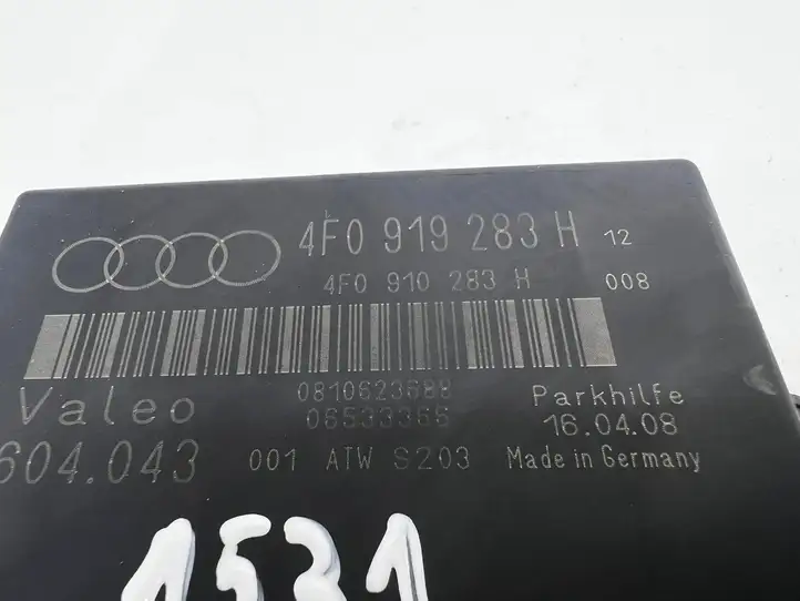 Audi A6 S6 C6 4F (2004 - 2008) 4F0919283H Блок управления парктрониками — фото 3