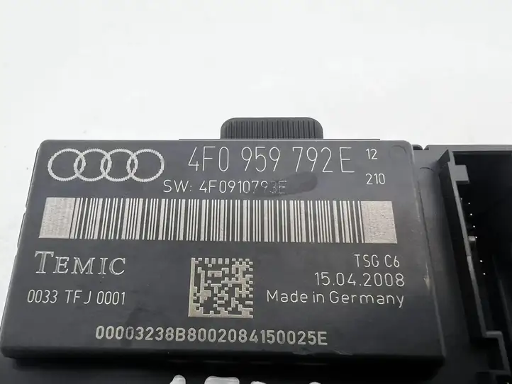 Audi A6 S6 C6 4F (2004 - 2008) 4F0959792E Блок управления дверью — фото 3
