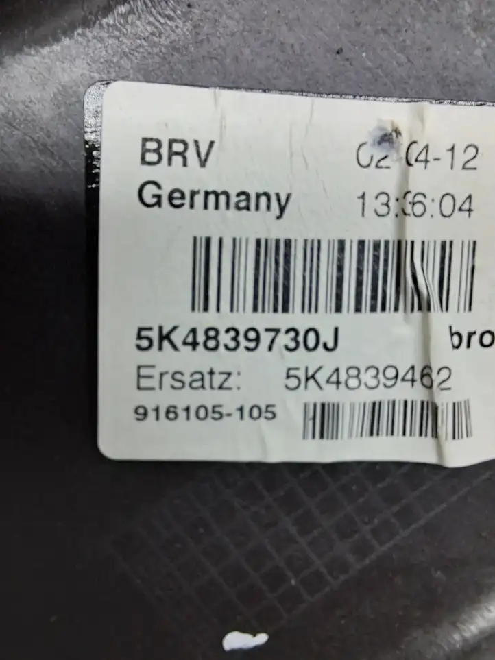 Volkswagen Golf VI (2009 - 2013) 5K4839730J Динамики передних дверей — фото 3