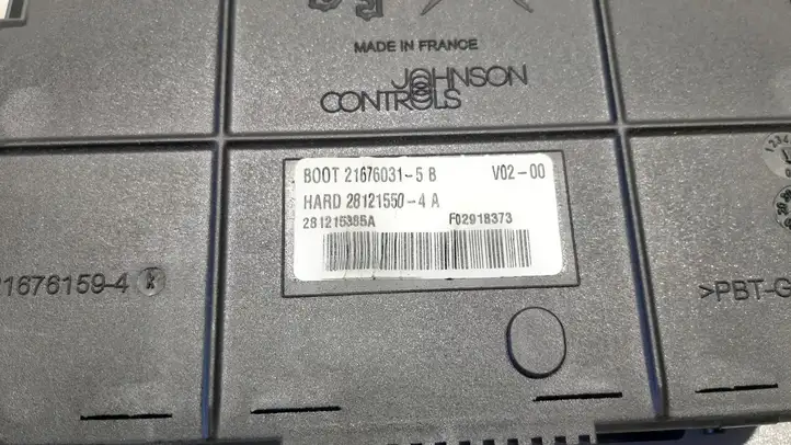 Peugeot 307 (2005 - 2008) 9664968980 Модуль комфорта — фото 4
