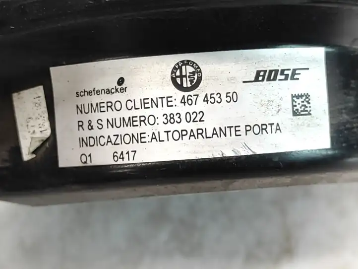 Alfa Romeo GT (2003 - 2010) 46745350 Динамики передних дверей — фото 6