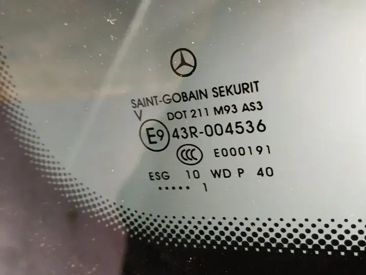 Mercedes-Benz Vito Viano W639 (2010 - 2015) 6397351109 Стекло задней двери — фото 4