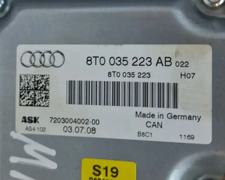 Audi A4 S4 B8 8K (2007 - 2011) 8T0035223AB Усилитель звука — фото 6