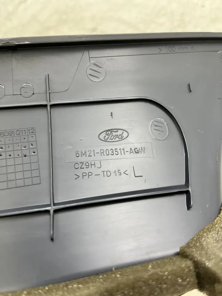 Ford S-MAX (2006 - 2010) 6M21R03511AGW Обшивка стойки A — фото 3