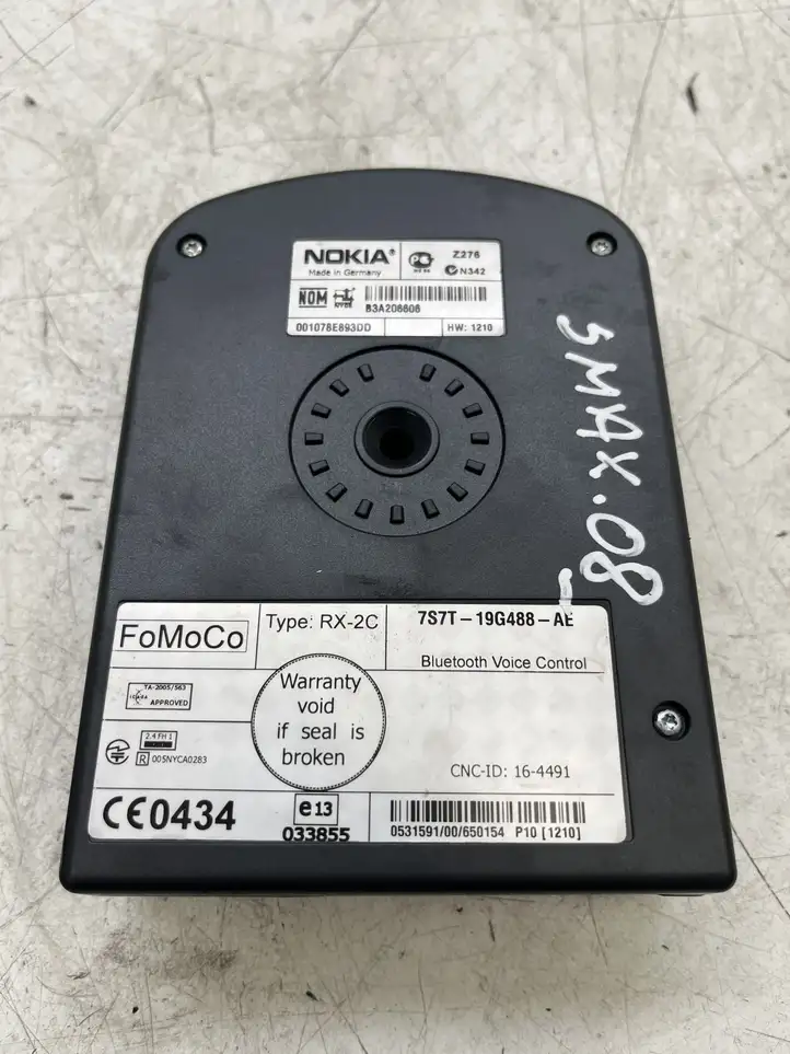 Ford S-MAX (2006 - 2010) 7S7T19G488AE Bluetooth модуль — фото 3