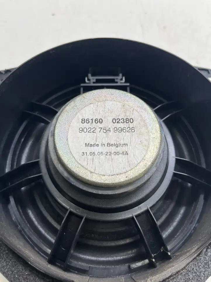 Toyota Avensis T250 (2003 - 2006) 8616002380 Динамики задних дверей — фото 2