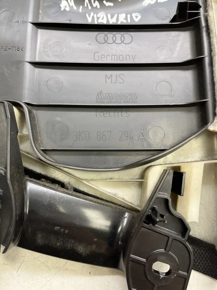 Audi A4 S4 B8 8K (2011 - 2015) 8K0867294A Верхняя обшивка стойки B — фото 2