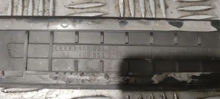 Audi A7 S7 4G (2010 - 2014) 4G8853375A Внутренняя отделка заднего порога — фото 2