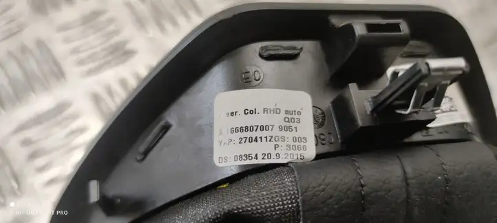 Mercedes-Benz GLE W166/C292 (2015 - 2019) A1666807007 Оплётка рулевого колеса — фото 2