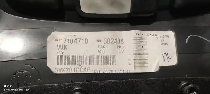 Jeep Grand Cherokee (2010 - 2021) 5VK201CCAF Отделка внутренней панели салона — фото 2