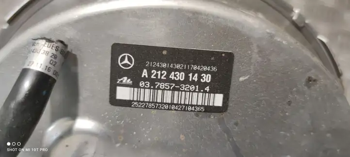 Mercedes-Benz E W212 (2009 - 2016) A2124301430 Вакуумный усилитель тормозов — фото 2