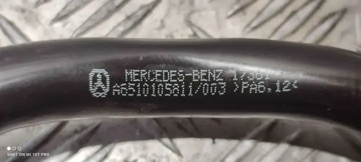 Mercedes-Benz GLC X253/C253 (2015 - ) A6510105811 Шланг сапуна двигателя — фото 2