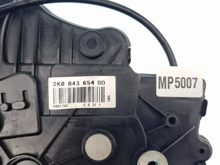 Volkswagen Caddy (2004 - 2010) 2K0843654BD Замок раздвижной двери — фото 5