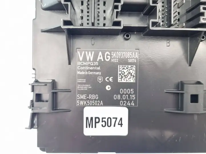 Volkswagen Caddy (2010 - 2015) 5K0937085AA Модуль комфорта — фото 4