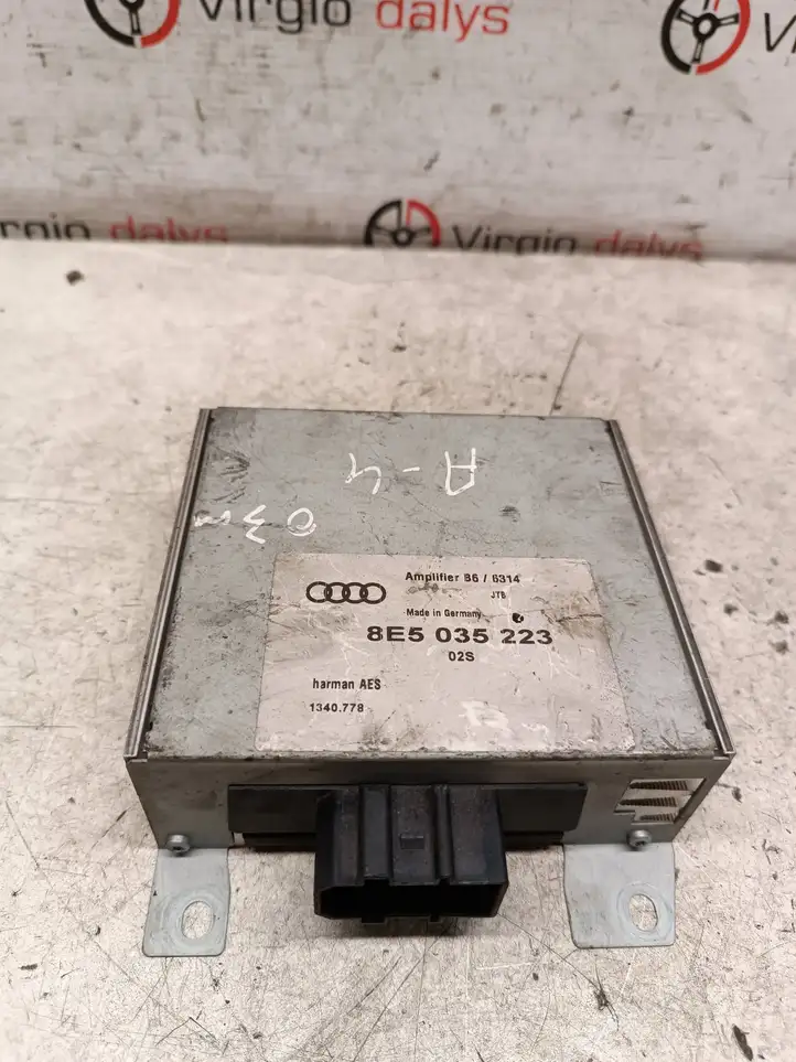 Audi A4 S4 B6 8E 8H (2000 - 2006) 8E5035223 Усилитель звука — фото 1